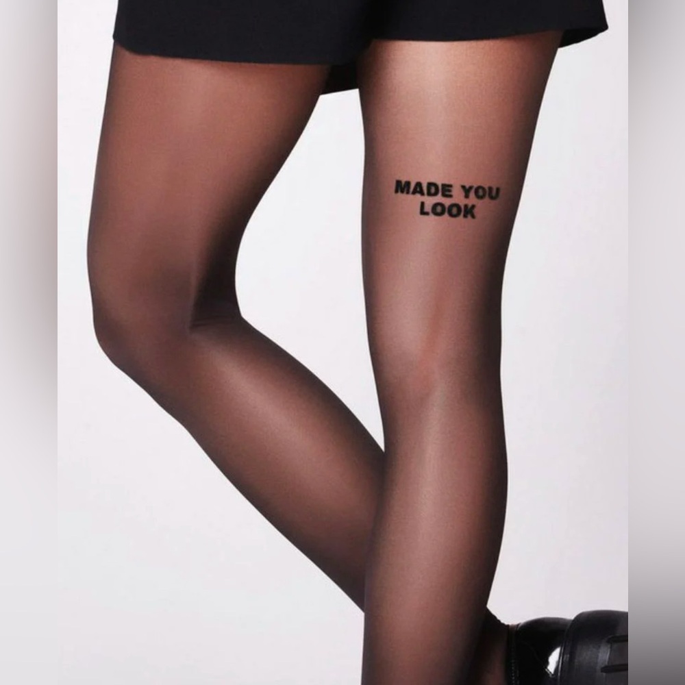 Saint Sass Tights - Made you Look